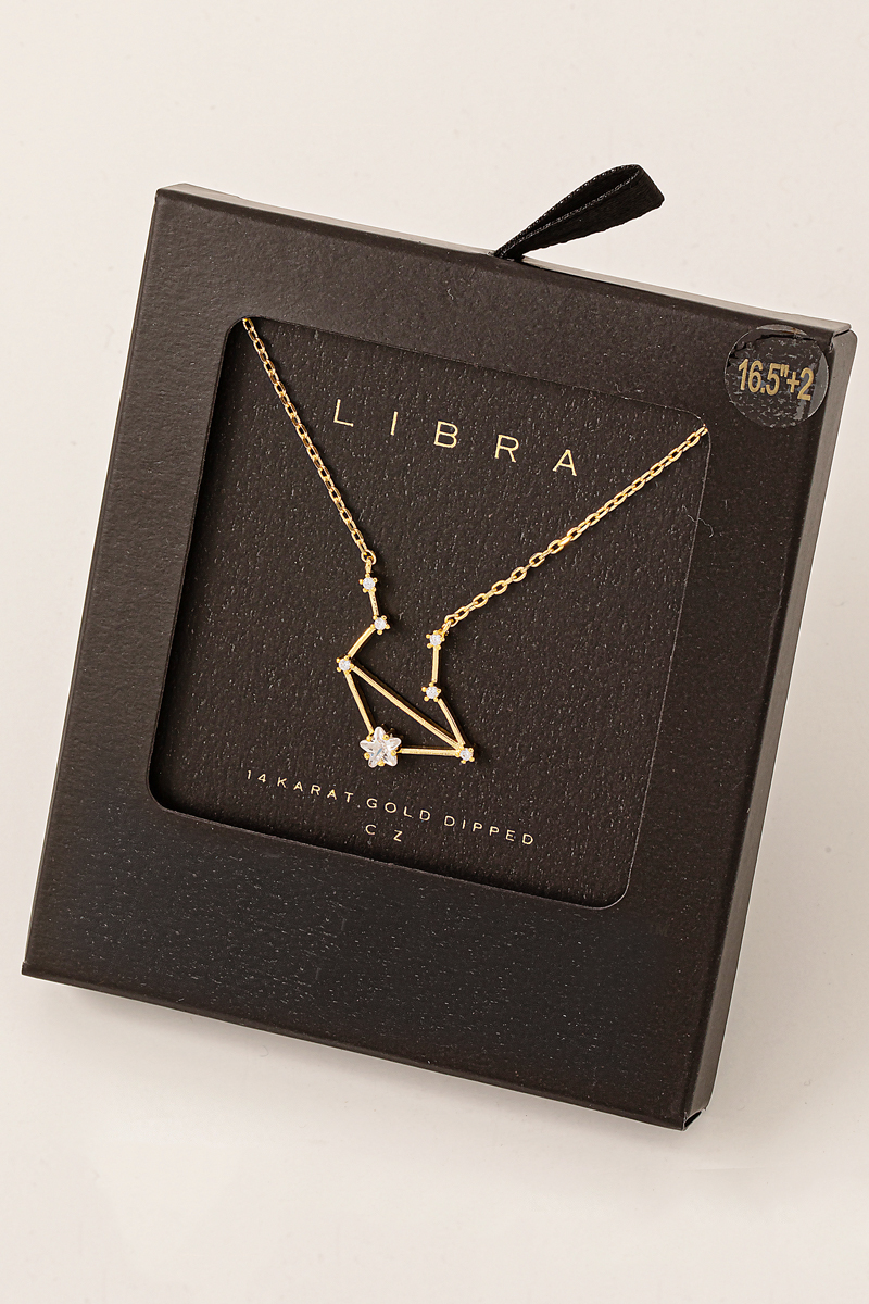 Secret Box Libra Constellation Necklace