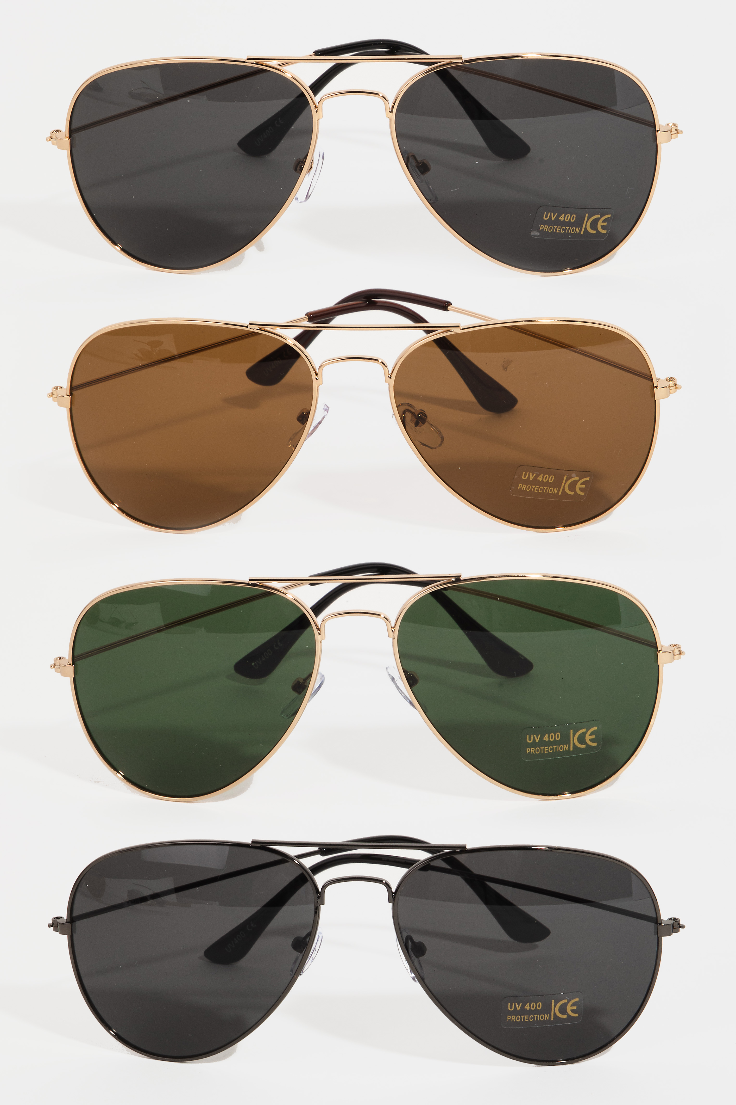 Classic Aviator Frame Sunglasses