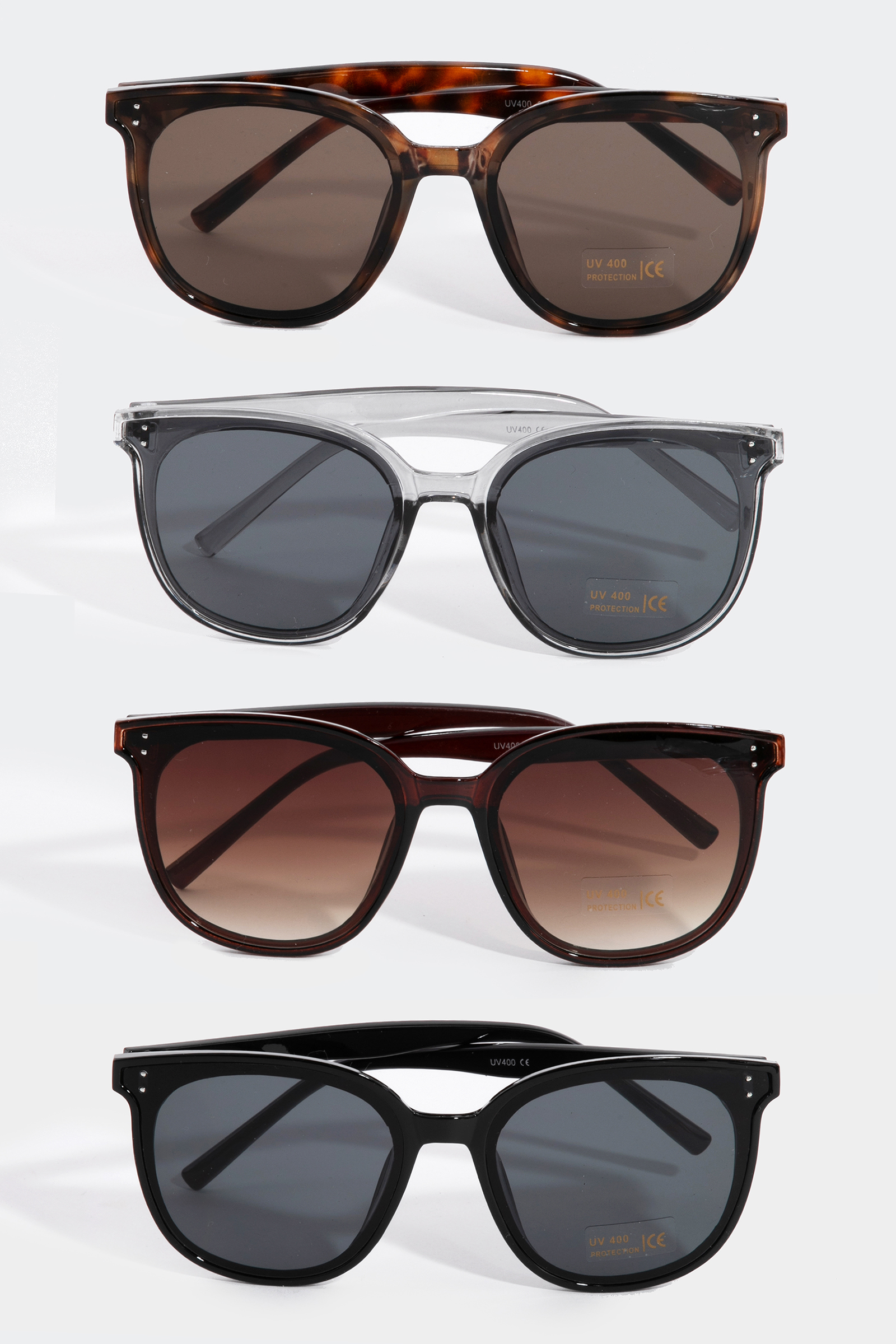 Simple Plastic Frame Sunglasses
