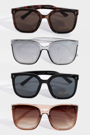 Classic Square Lens Sunglasses