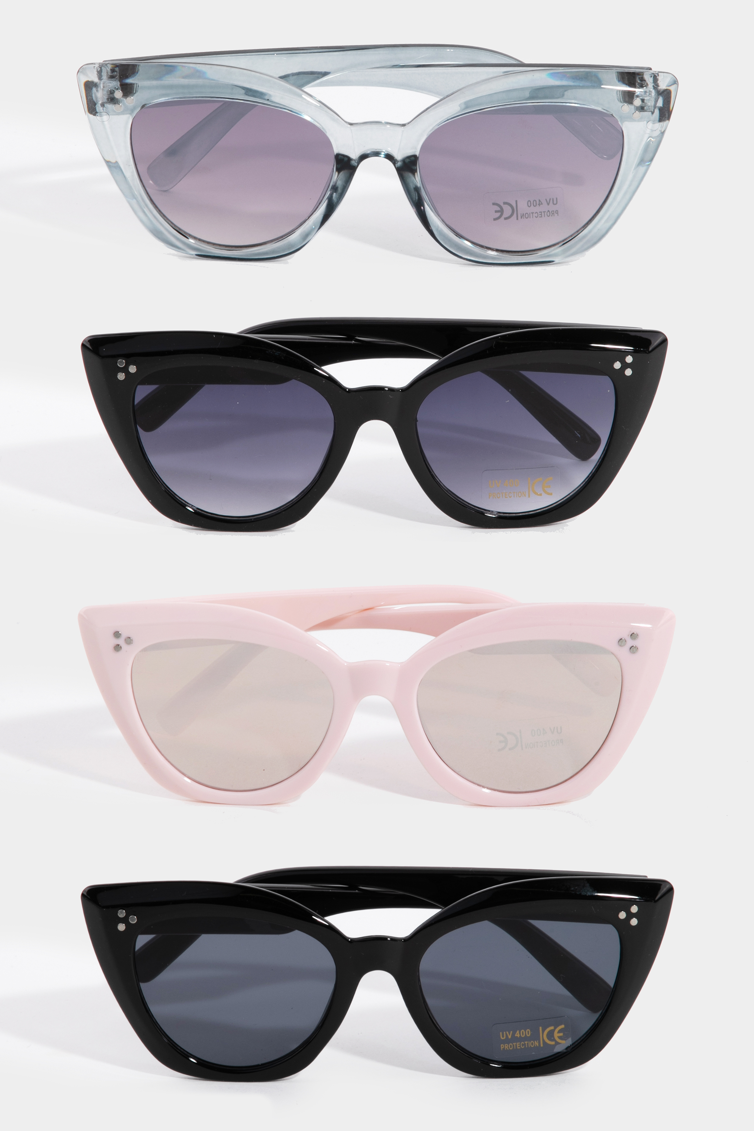 Thick Frame Cat Eye Sunglasses