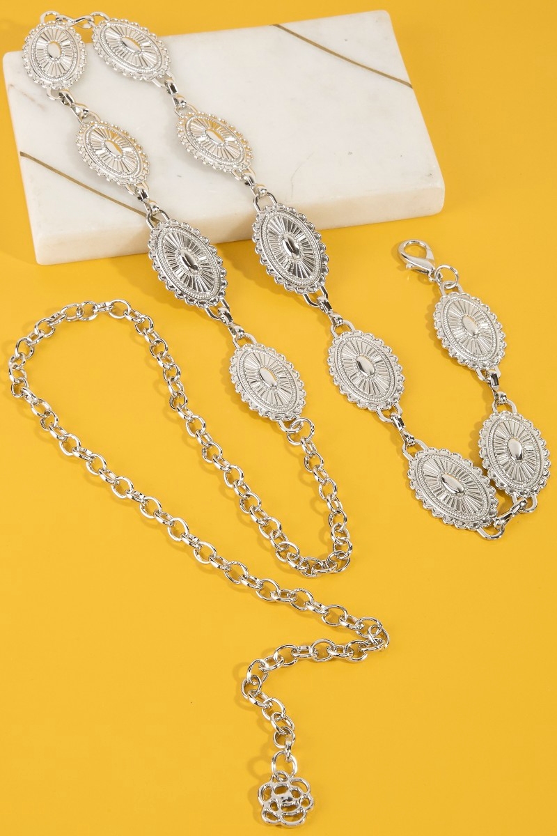 Small Concho Chain Belt