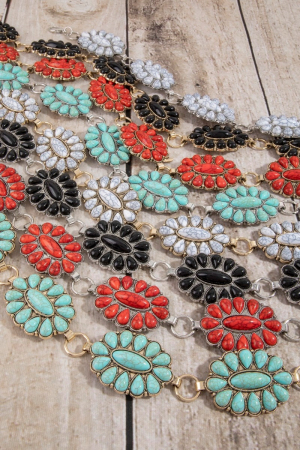 Blossom Cluster Chain Belt