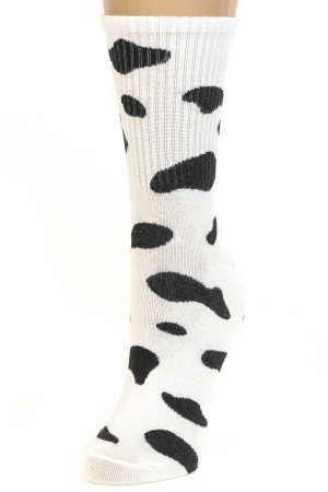 Animal Print Pattern Socks
